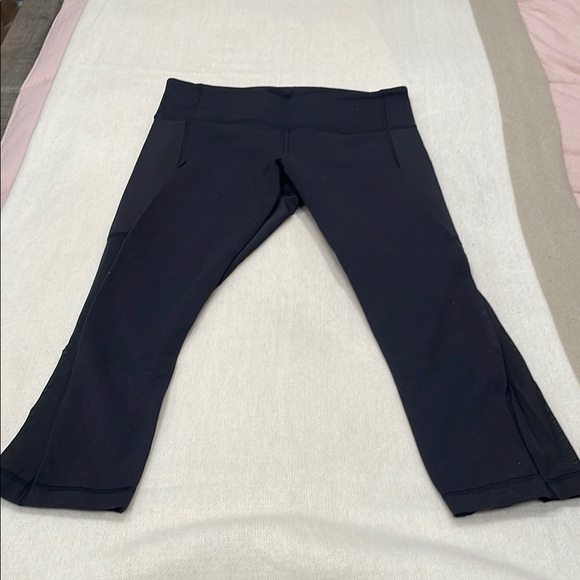 lululemon athletica Pants - Lululemon Athletica mesh black leggings